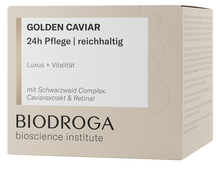 Lade das Bild in den Galerie-Viewer, Biodroga Golden Caviar 24h Pflege reichhaltig