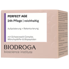 Lade das Bild in den Galerie-Viewer, Biodroga Perfect Age 24h Pflege reichhaltig