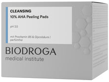 Lade das Bild in den Galerie-Viewer, Biodroga Cleansing 10% AHA Peeling Pads