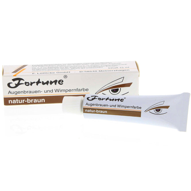 Fortune natural brown lashes and brows