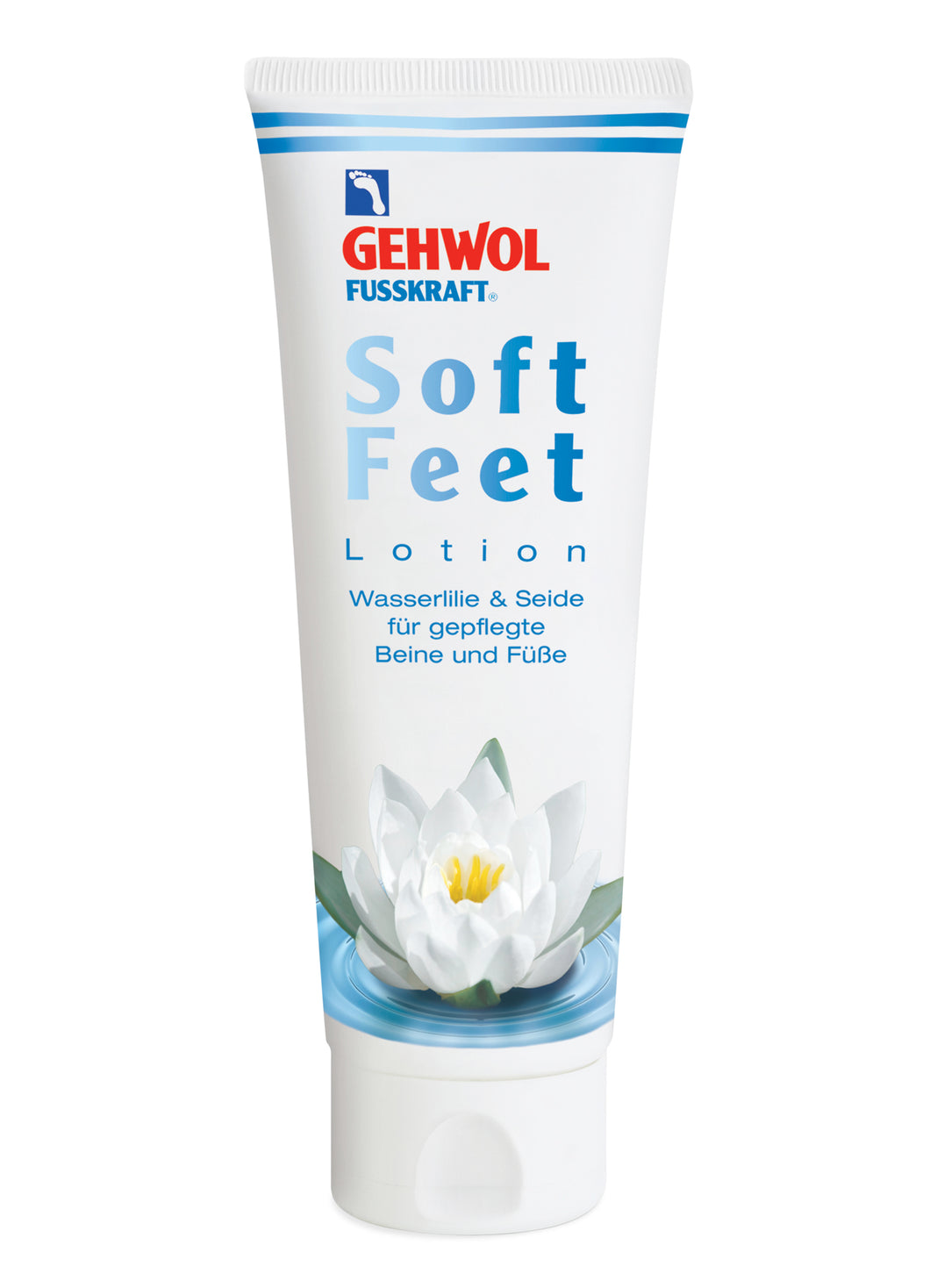 Soft Feet Lotion mit Wasserlilie & Seide 125 ml